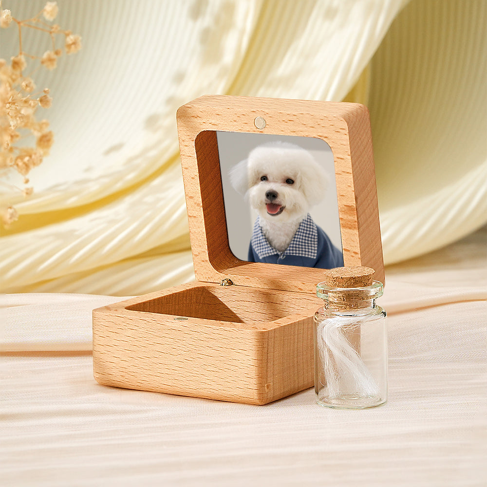 Personalized Pet Memorial Keepsake Box