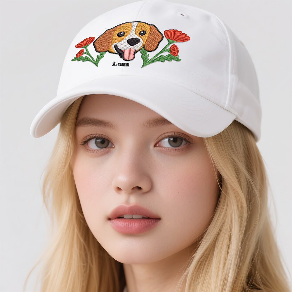 Pet Name Baseball Cap