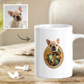 Personalized Dog Face Coffee Mug