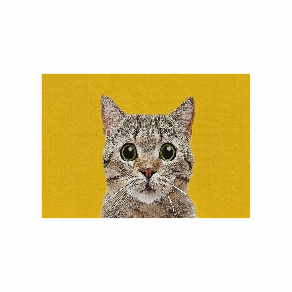 Custom Pet Photo Oil Painting
