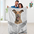 Funny Pet Portrait Blanket