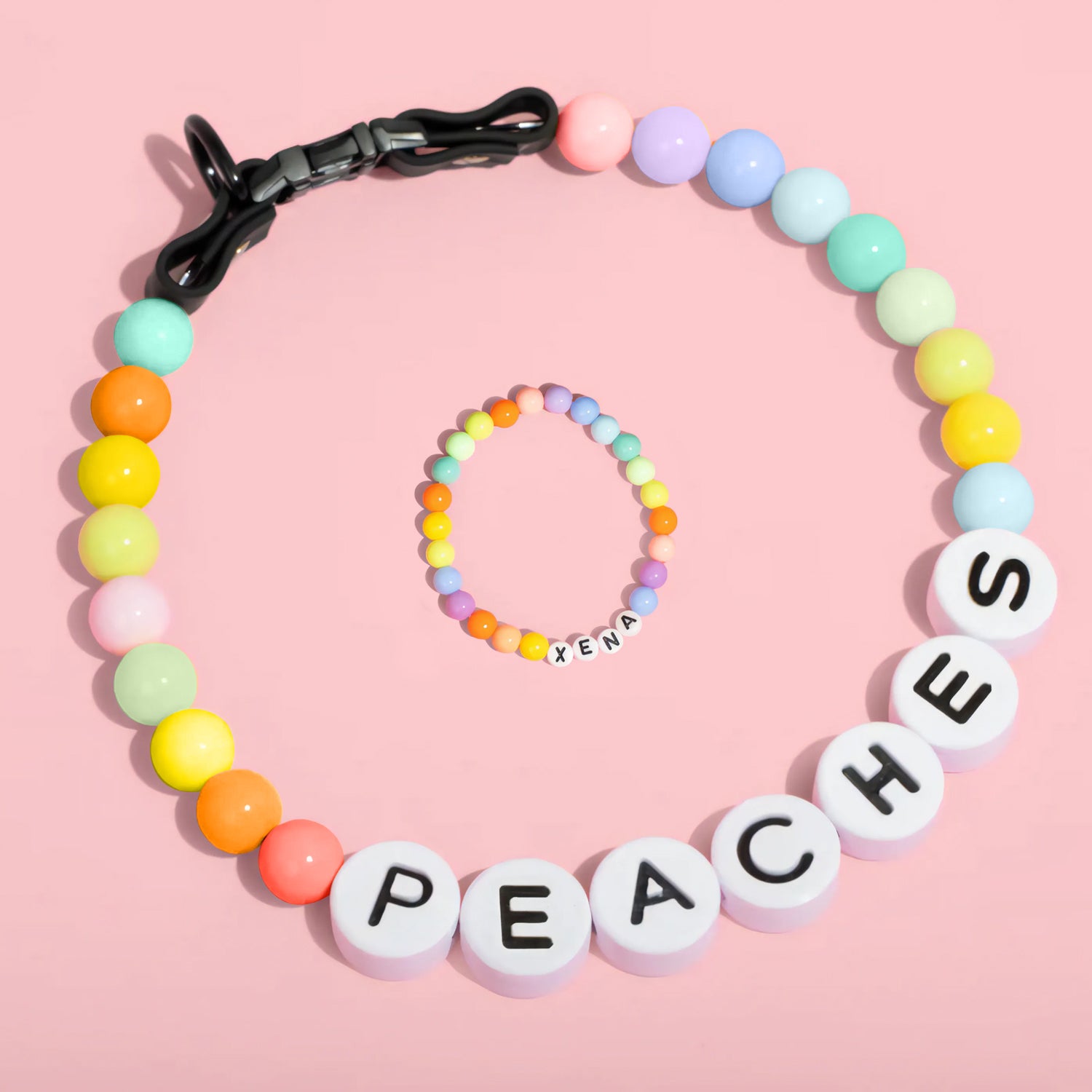 Pet Name Necklace + Free Bracelet