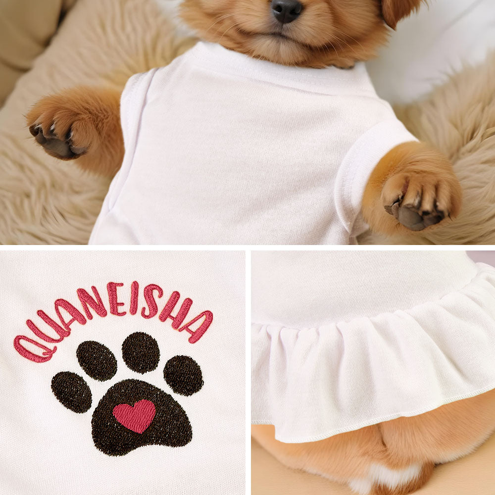 Personalized Pet Dress