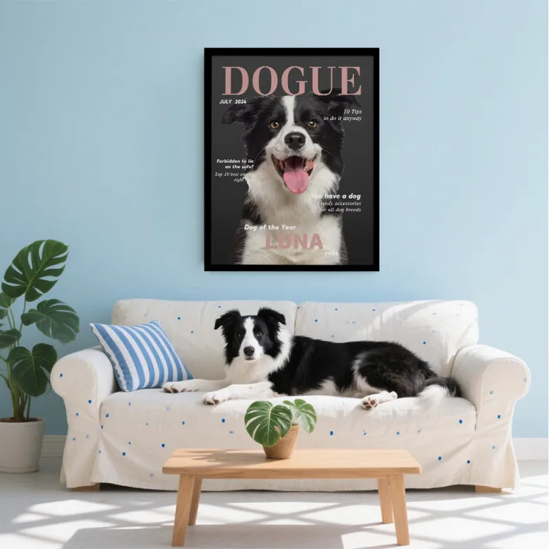Pet Magazine Photo Frame