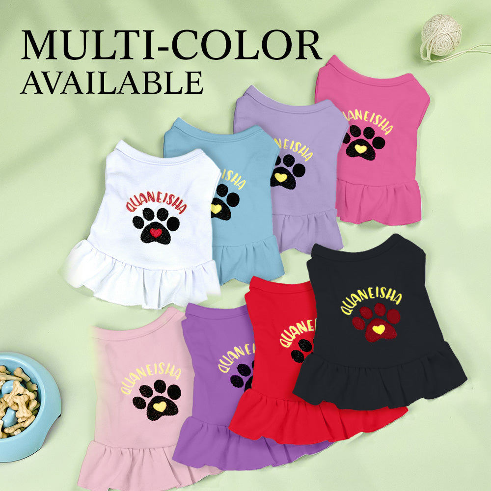 Personalized Pet Dress
