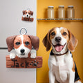 Personalized Pet Clay Fridge Magnet