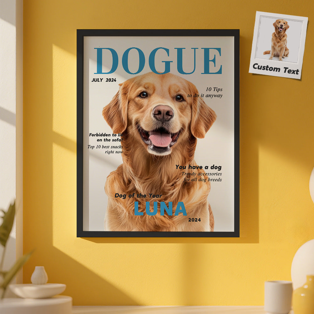 Pet Magazine Photo Frame