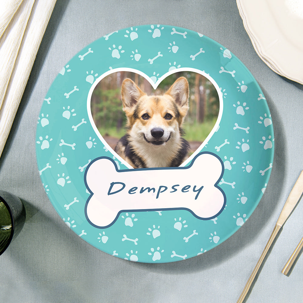 Pet Name Ceramic Dinner Plate