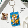 3D Pet Photo Keychain