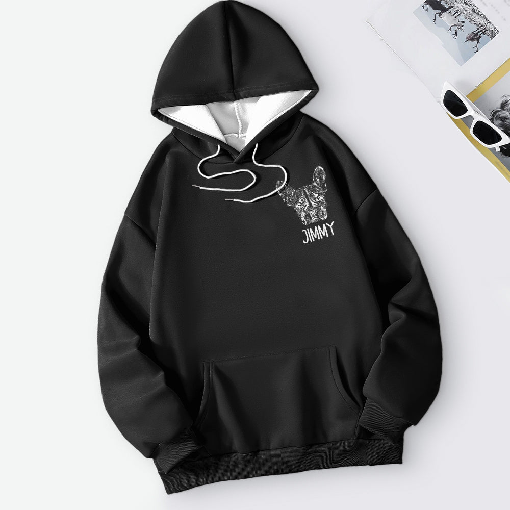 Personalized Pet Portrait Hoodie