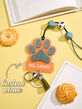 Glitter Paw ID Badge Lanyard