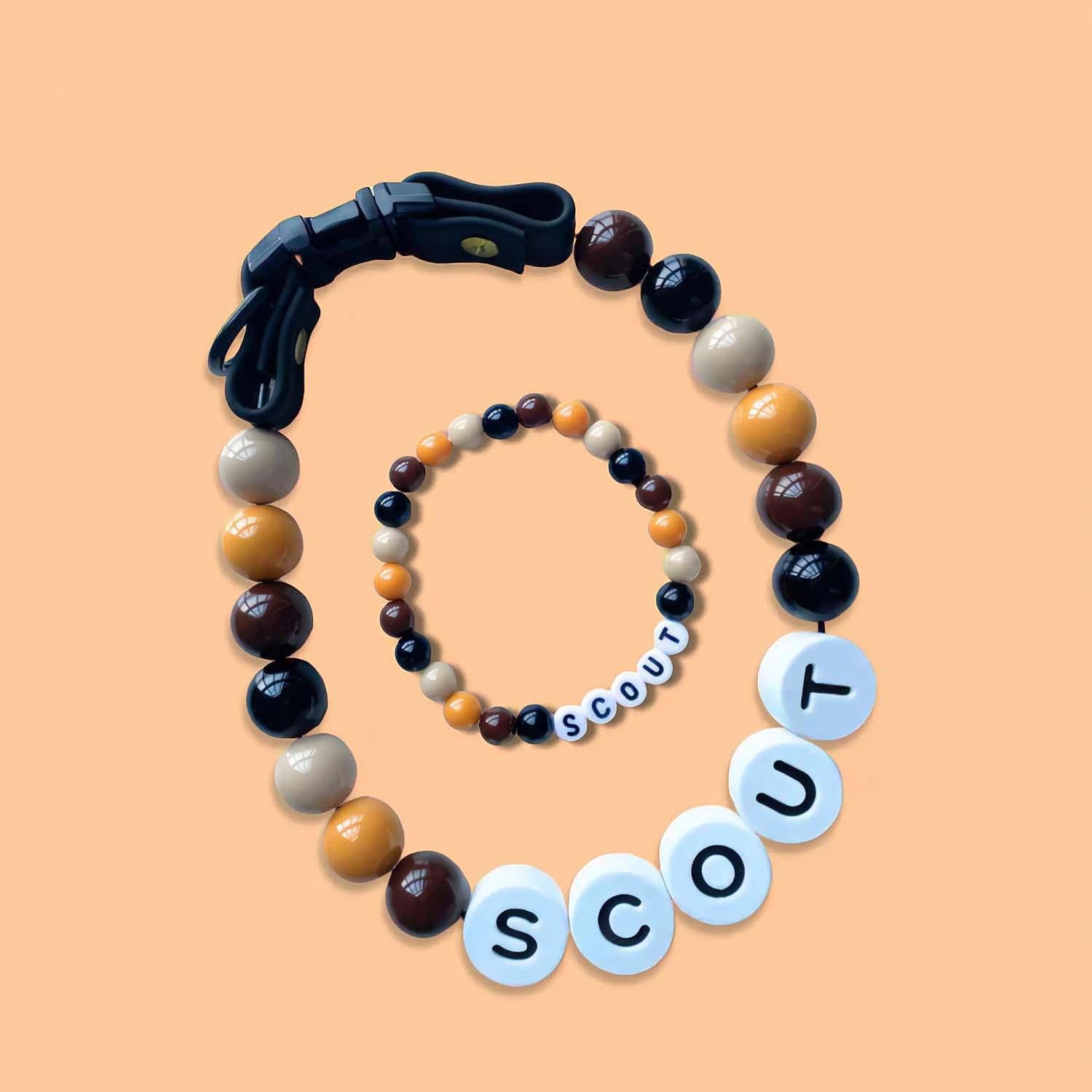 Pet Name Necklace + Free Bracelet