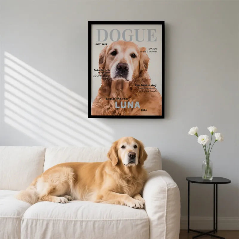 Pet Magazine Photo Frame